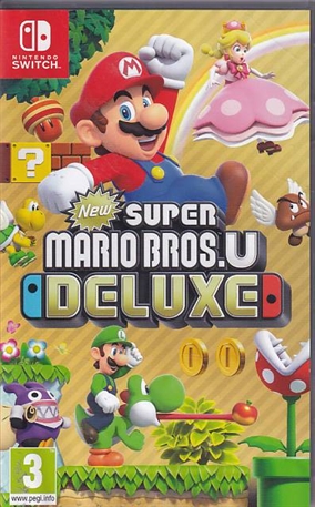 New Super Mario Bros U Deluxe - Nintendo Switch spil (A-Grade) (Genbrug) 